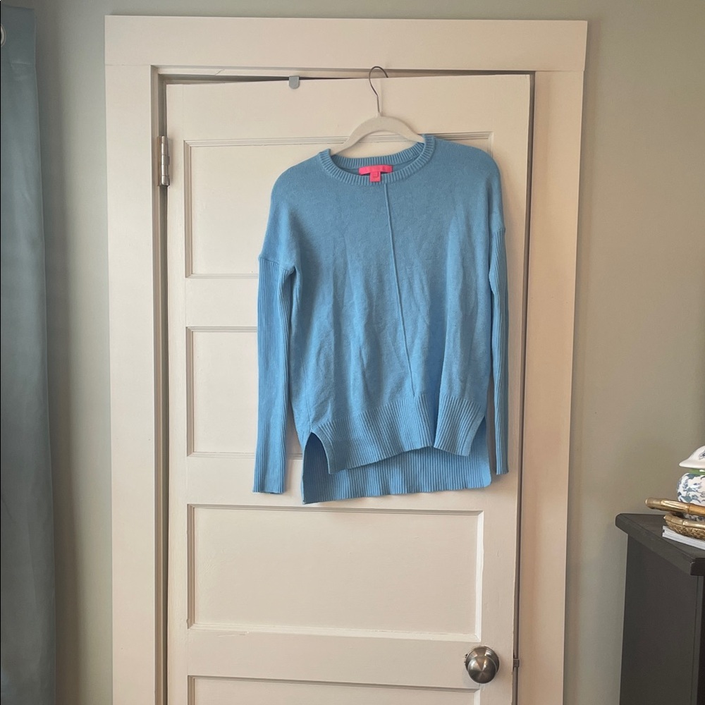 Lilly Pulitzer Light Blue Crew Neck Sweater